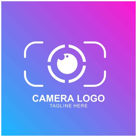 Camera Logo Vector Template. Photography Icon Designのイラスト素材