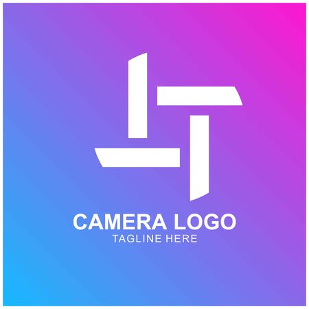 Camera Logo Vector Template. Photography Icon Designのイラスト素材