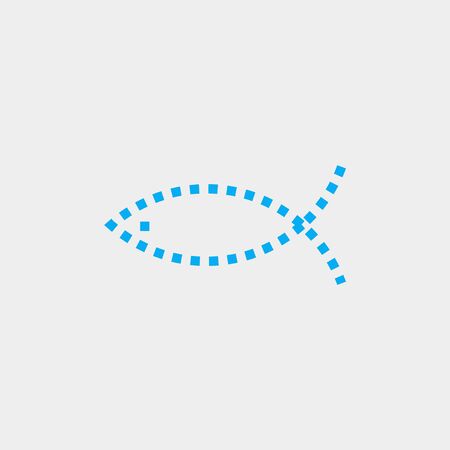 Premium fish logo design. Abstract icon fish vector illustrationのイラスト素材