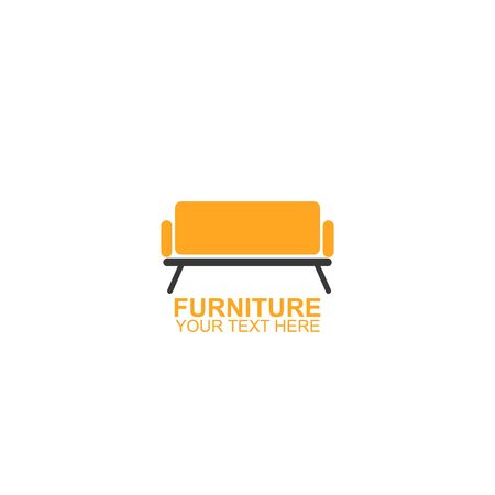 Modern Furniture Vector Logo template. Logo for your businessのイラスト素材