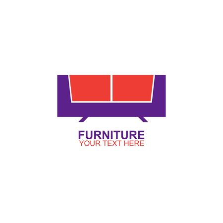 Modern Furniture Vector Logo template. Logo for your businessのイラスト素材