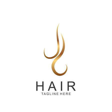 Modern Hair Salon Logo Design. Scissors icon.modern designのイラスト素材