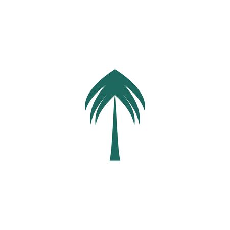 Premium palm logo design. abstract icon palm vector illustrationのイラスト素材