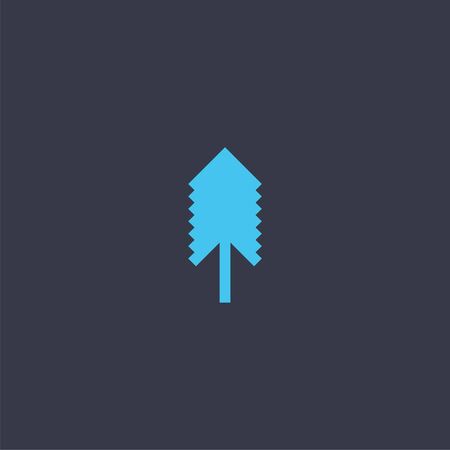 Premium tree logo design. Abstract tree icon vector illustrationのイラスト素材