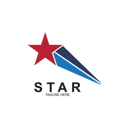 Premium star logo design. Abstract icon star vector templateのイラスト素材