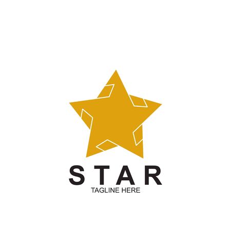 Premium star logo design. Abstract icon star vector templateのイラスト素材