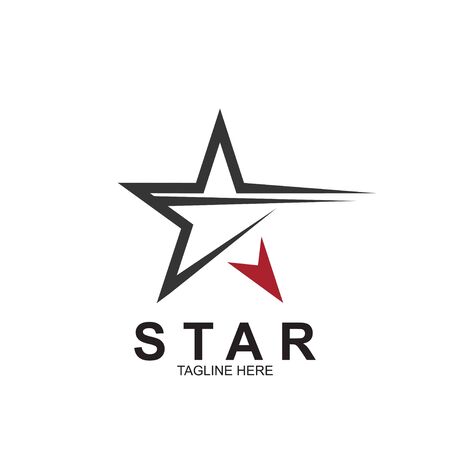 Premium star logo design. Abstract icon star vector templateのイラスト素材
