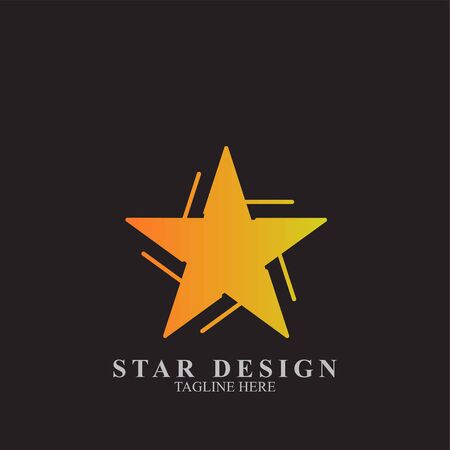 Premium star logo design. Abstract icon star vector templateのイラスト素材