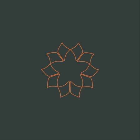 Premium star logo design. Abstract icon star vector templateのイラスト素材