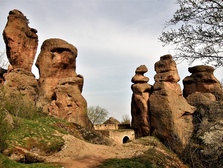 Belogradchik rocks Bulgariaの写真素材