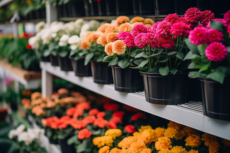 Floral Delight: Vibrant Hues and Lo-fi Aesthetics in a Classical Themeの素材