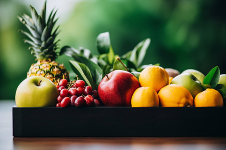 Nutritious Fruits in Y2K Aesthetic and Vibrant Colorsの素材