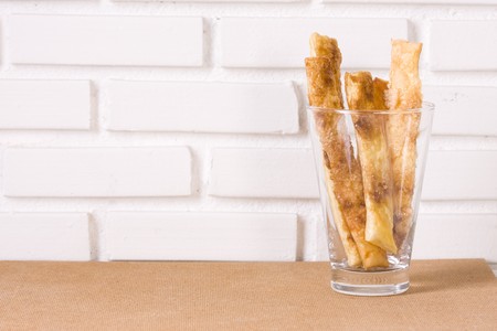 Sweet puff and pie bakery homemadeの写真素材