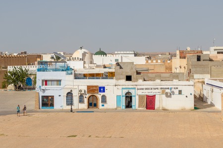 KAIROUAN, TUNISIA - JULY 23, 2018: Kairouan is the fourth most holy city of the Muslim faith, Tunisiaのeditorial素材