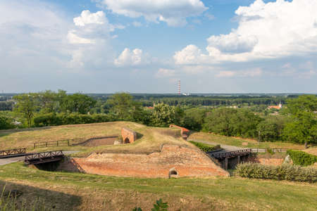 Entrance gate at the Petrovaradin Fortress in Novi Sad