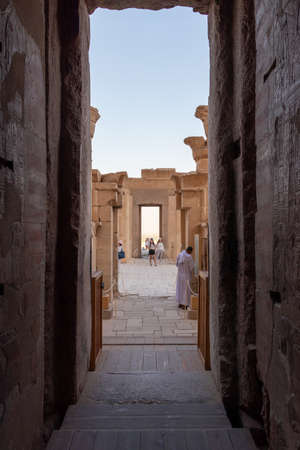 Luxor, Egypt - September 21, 2021: Mortuary Temple of Hatshepsut in Egyptのeditorial素材