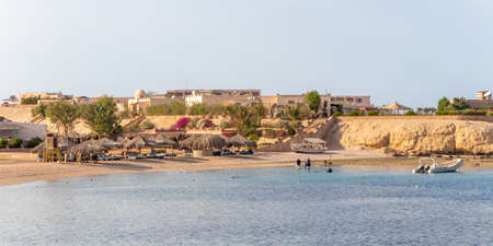 Safaga, Egypt - September 26, 2021: Sharm El Naga beach in Egyptのeditorial素材