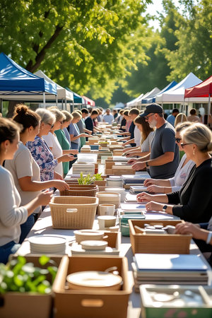 Coloring book for children: clownfish and bubbles on a white backgroundの素材