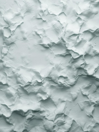 Abstract background of plaster wall. Close-up of white plaster.の素材