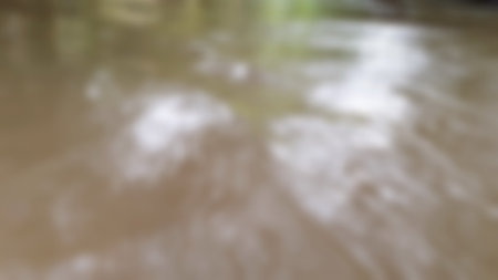 water scenery in A river with long exposure surreal abstract view of a woodland, blurred background stones copy space mountain stream, abstract image concept.の写真素材