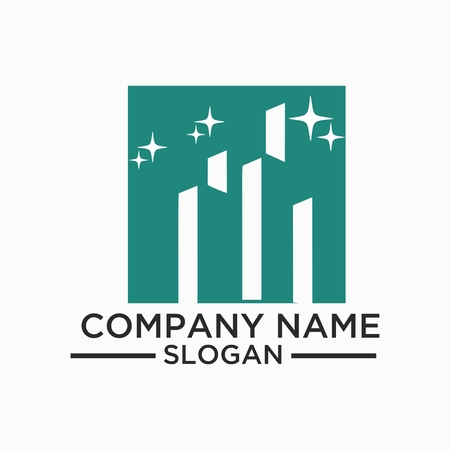 Cleaning And Maintenance Logo and vector Template, Cleaning icon. Single high quality outline symbol for web design or mobile app. Thin line sign for design logo.のイラスト素材