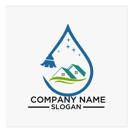 Logo, icon and vector for Cleaning And Maintenanceのイラスト素材
