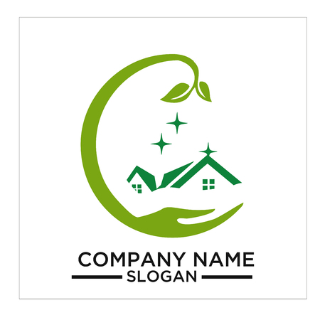 Building, real estate,home and Construction Logo and Vector Designのイラスト素材