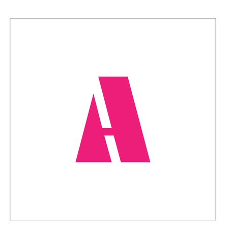 Letter A logo illustrationのイラスト素材