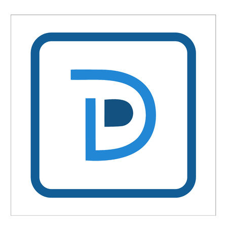 letter logo dのイラスト素材