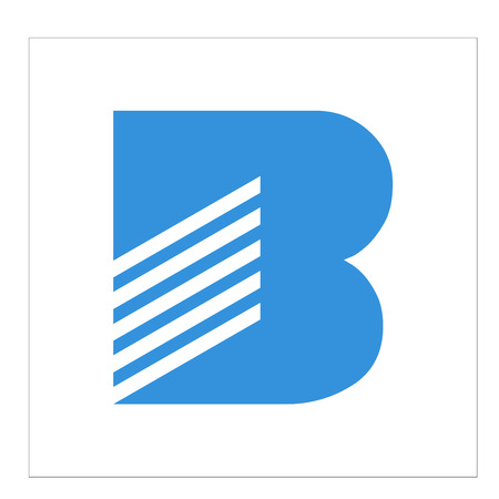 letter logo bのイラスト素材