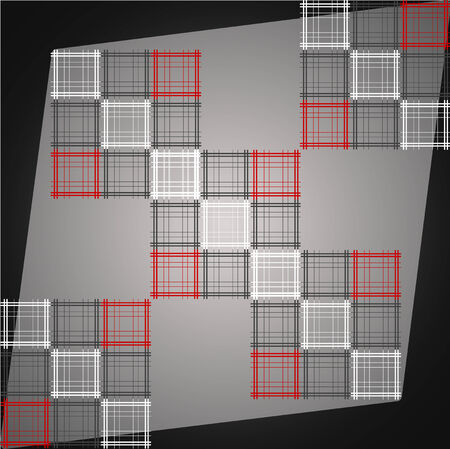 Abstract plaid textureのイラスト素材