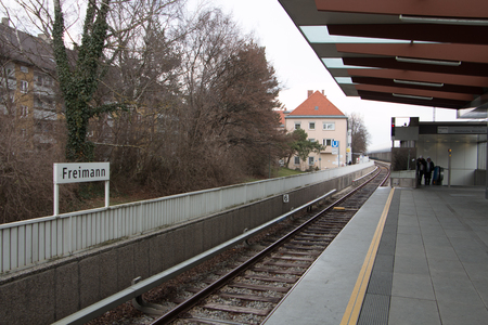 Freimann U6 UBahnのeditorial素材