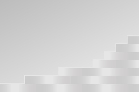 Abstract white background with glowing rectangles for your business cards or coversのイラスト素材