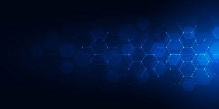 Molecular structure and chemical elementsの写真素材