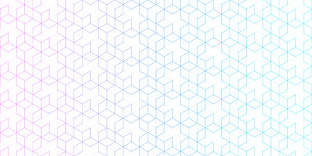 Abstract seamless pattern and geometric background with polygonal lines. Stylish textureの写真素材