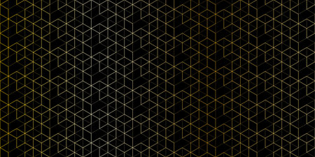 Abstract seamless pattern and geometric background with polygonal lines. Stylish textureの写真素材
