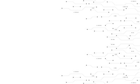 Circuit board texture with communication technology conceptのイラスト素材