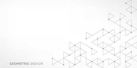 Abstract vector background with a geometric pattern of triangle shapes. Graphic design elementのイラスト素材