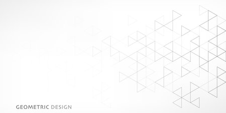 Abstract vector background with a geometric pattern of triangle shapes. Graphic design elementのイラスト素材