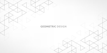 Abstract vector background with a geometric pattern of triangle shapes. Graphic design elementのイラスト素材