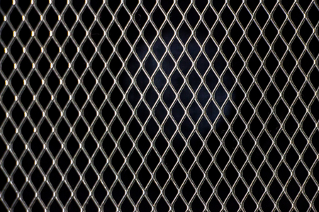 A metal gridの写真素材