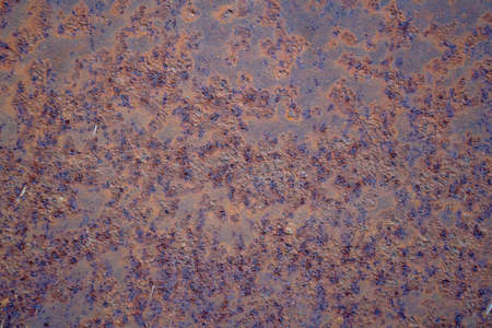 Texture of old rusty iron sheet steel for background and designの写真素材