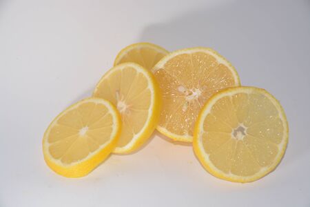 lemon slicedの写真素材