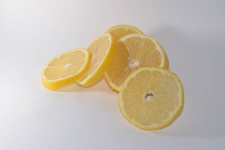 lemon slicedの写真素材