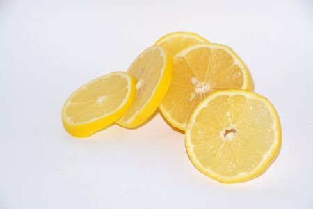 lemon slicedの写真素材