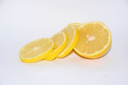 lemon slicedの写真素材