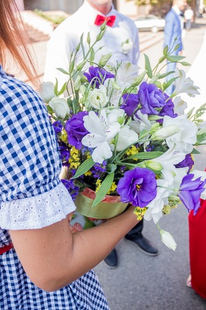The bride's flowerの写真素材