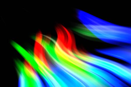 blue,green, red, yellow abstract lines background, abstract compositionの写真素材