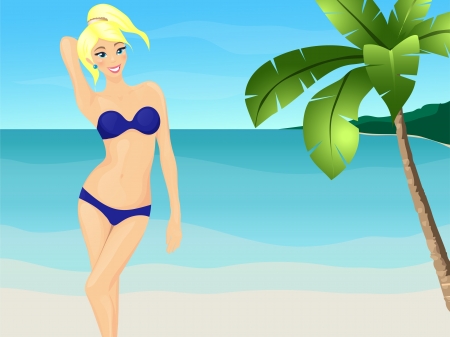 Hot Summerのイラスト素材