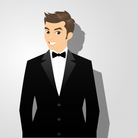 Young success bussiness manのイラスト素材